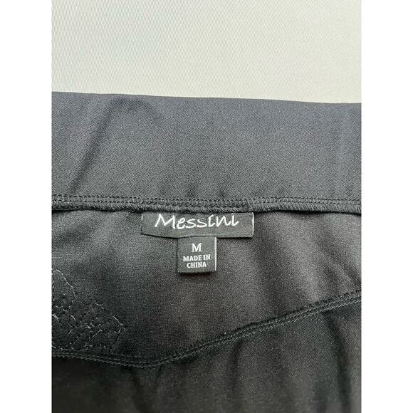 Black Skirt Sequin Detail Cocktail Skirt With Slit Size Medium - Picture 8 of 8